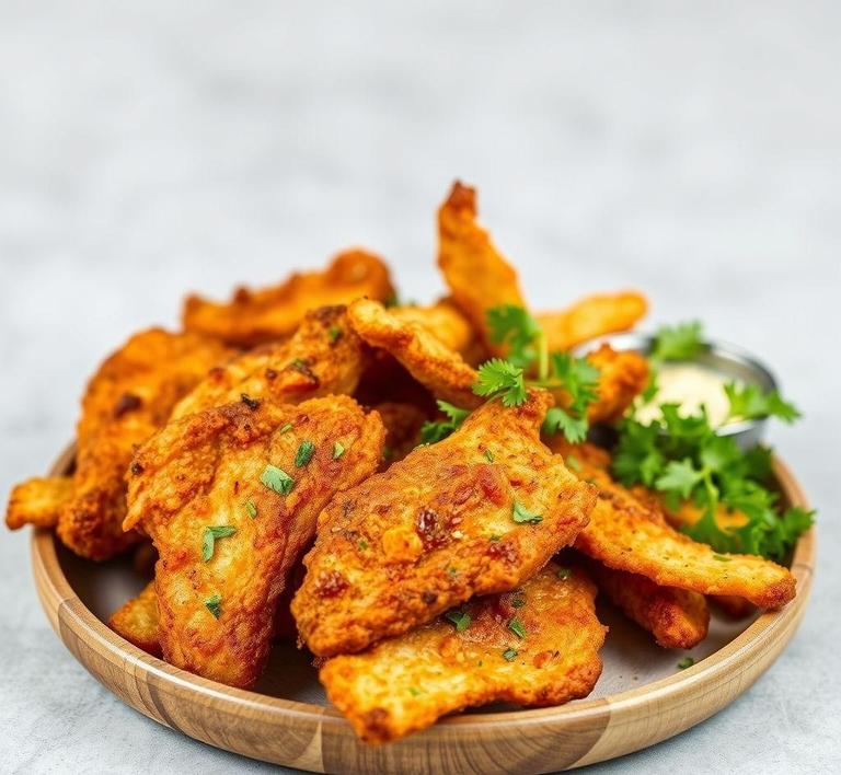 Crispy Chicken Skin Chips