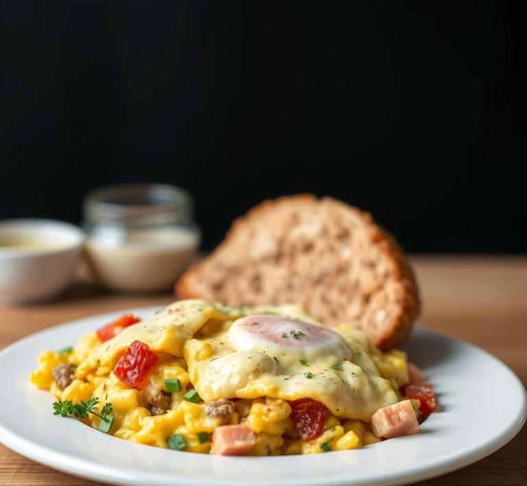 Deli Meat Breakfast Scramble