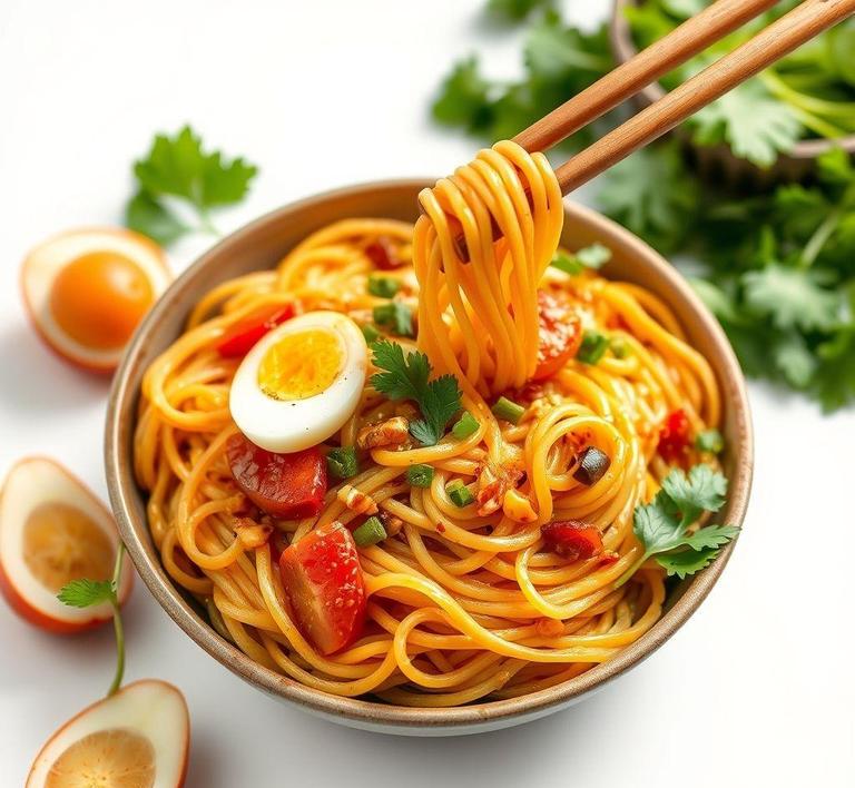 Egg Noodle Stir-Fry