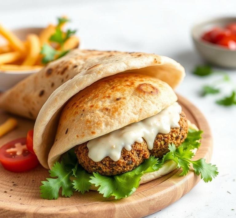 Falafel Pita Sandwich