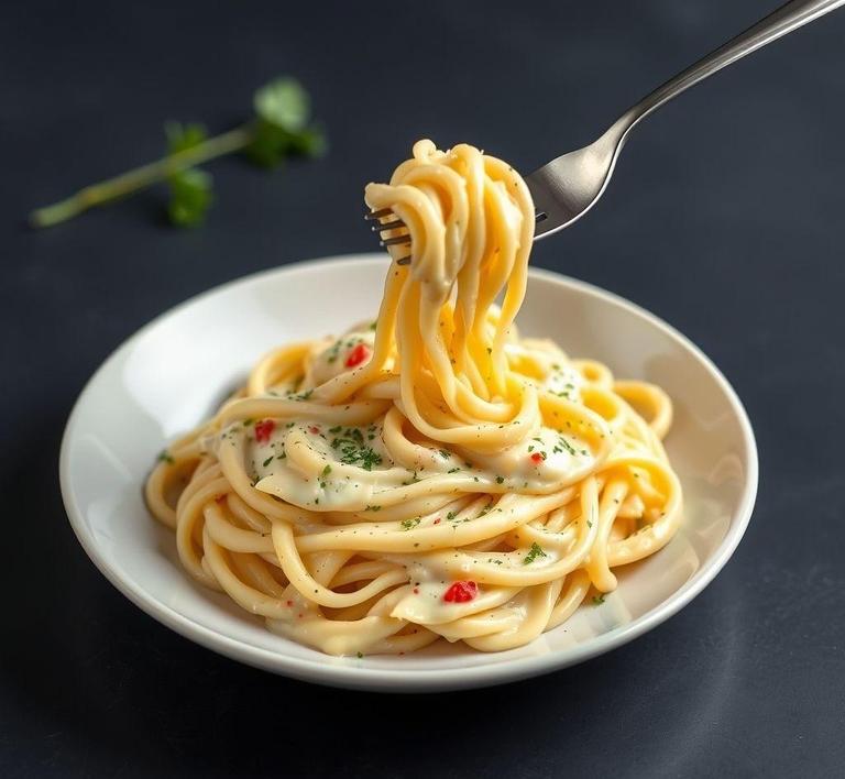 Fettuccine Alfredo Bake