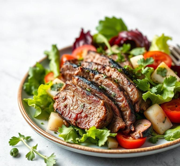 Flank Steak Salad