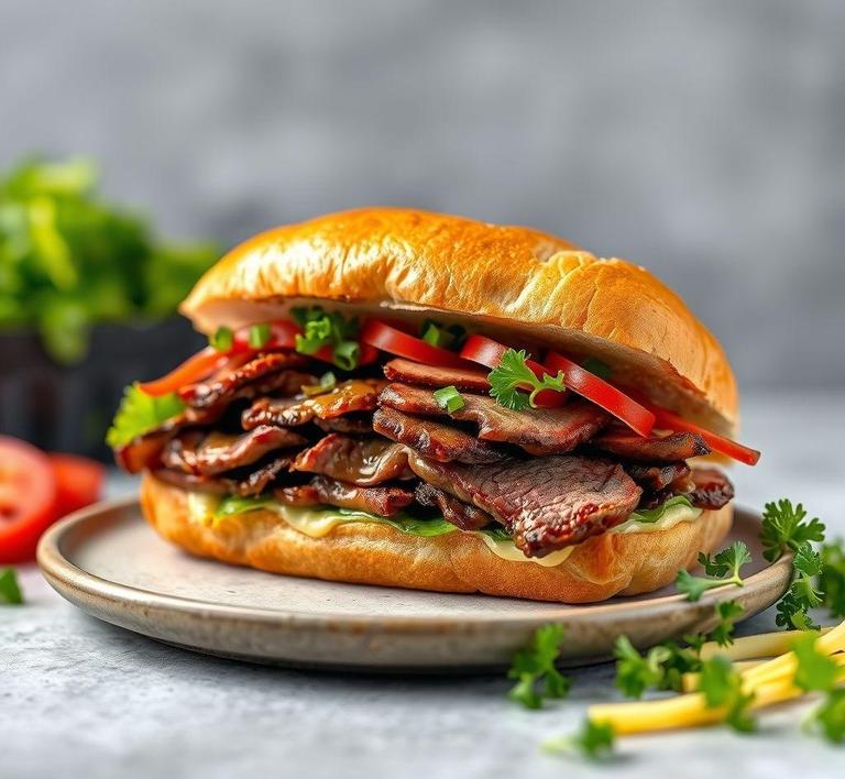 Flank Steak Sandwich