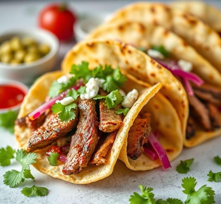 Flank Steak Tacos