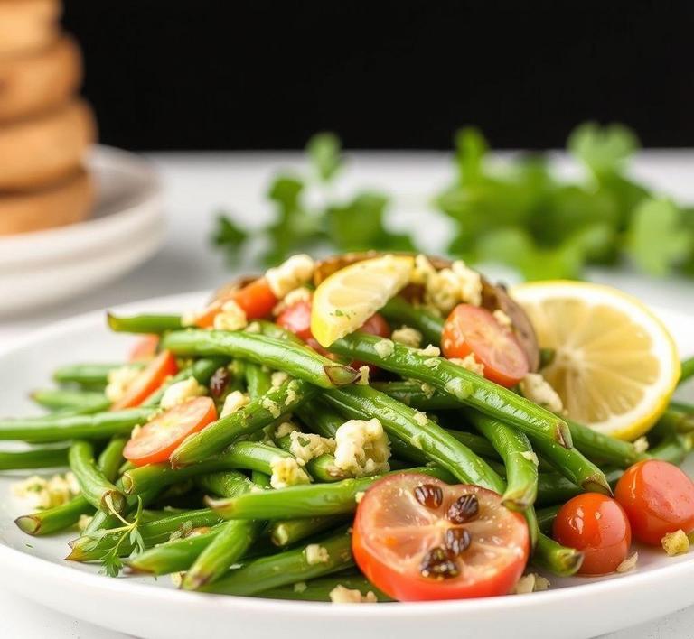Green Bean Salad with Lemon Vinaigrette