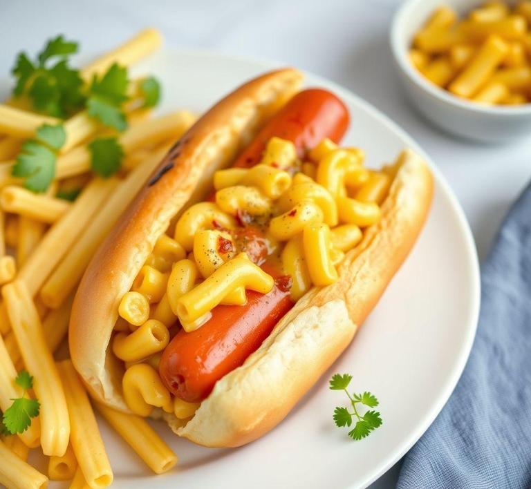 Hot Dog Mac and Cheese