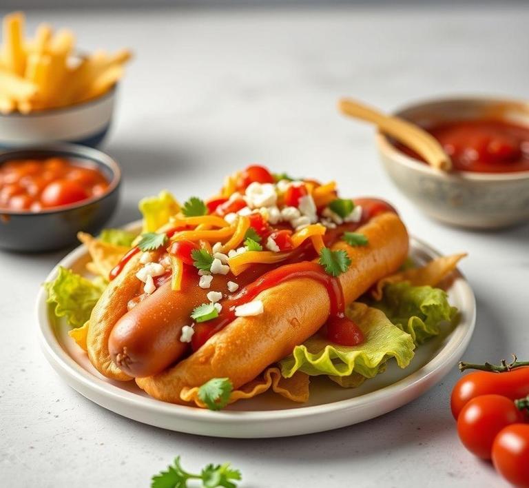 Hot Dog Nachos