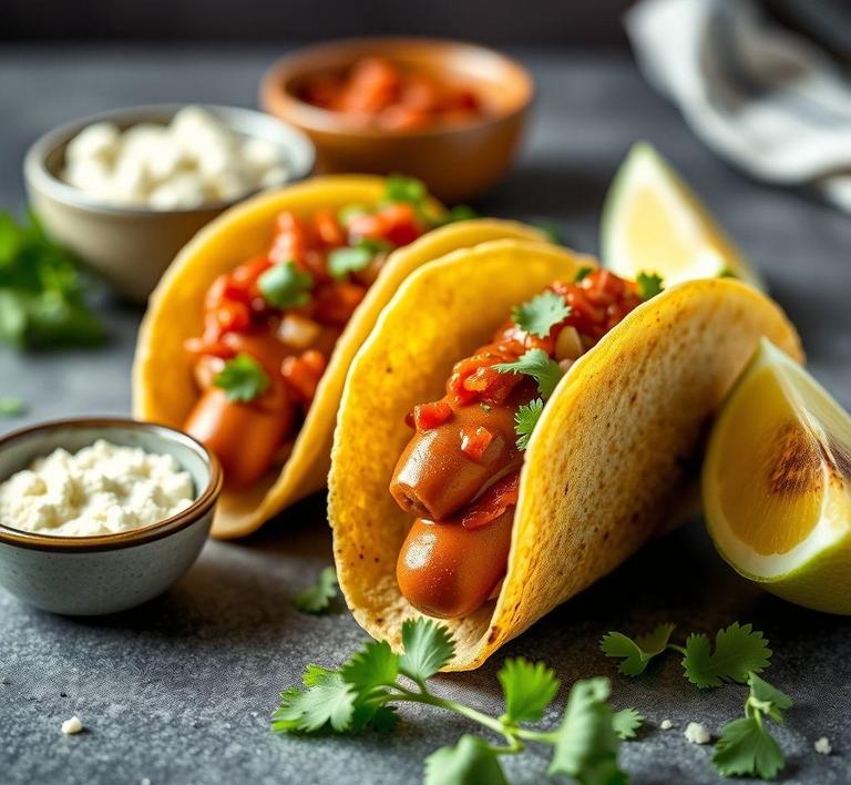 Hot Dog Tacos