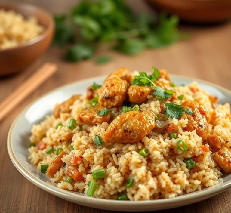 Jerk Chicken Fried Rice
