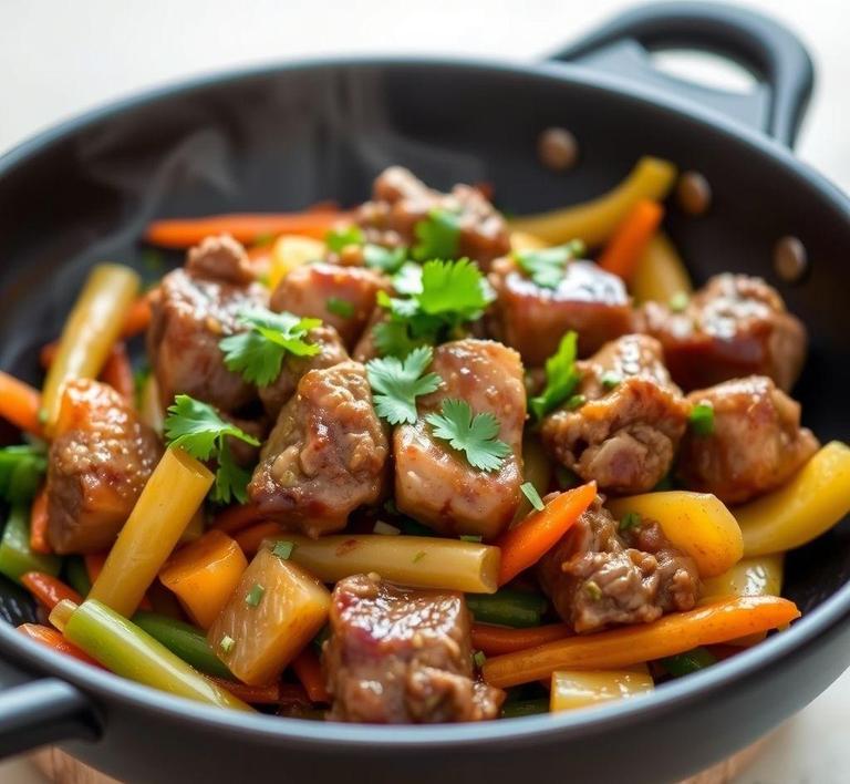 Lamb and Vegetable Stir-Fry