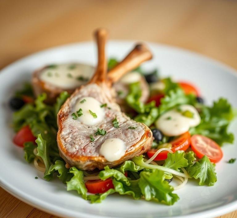 Lamb Chop Salad