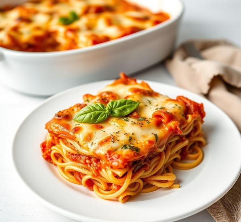 Lasagna Noodle Casserole