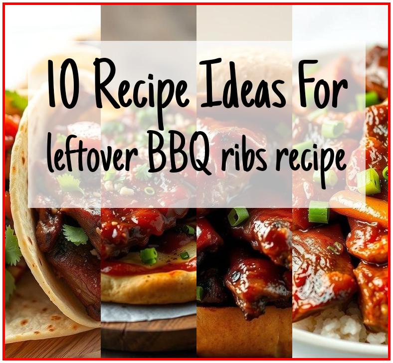 leftover BBQ ribs recipe