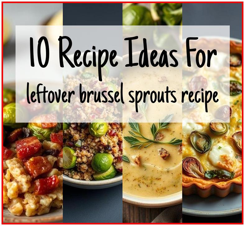 leftover brussel sprouts recipe