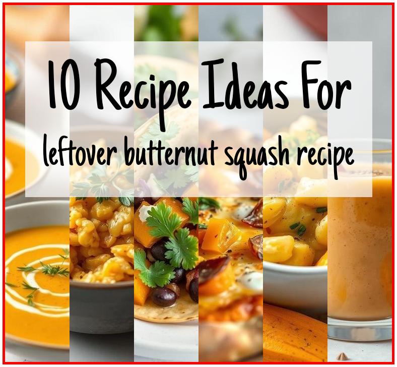 leftover butternut squash recipe
