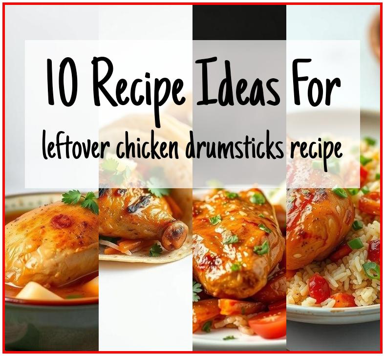 leftover chicken drumsticks recipe