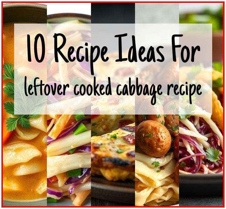 leftover cooked cabbage recipe