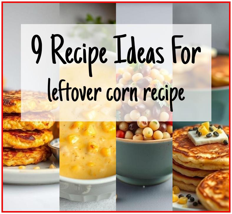 leftover corn recipe