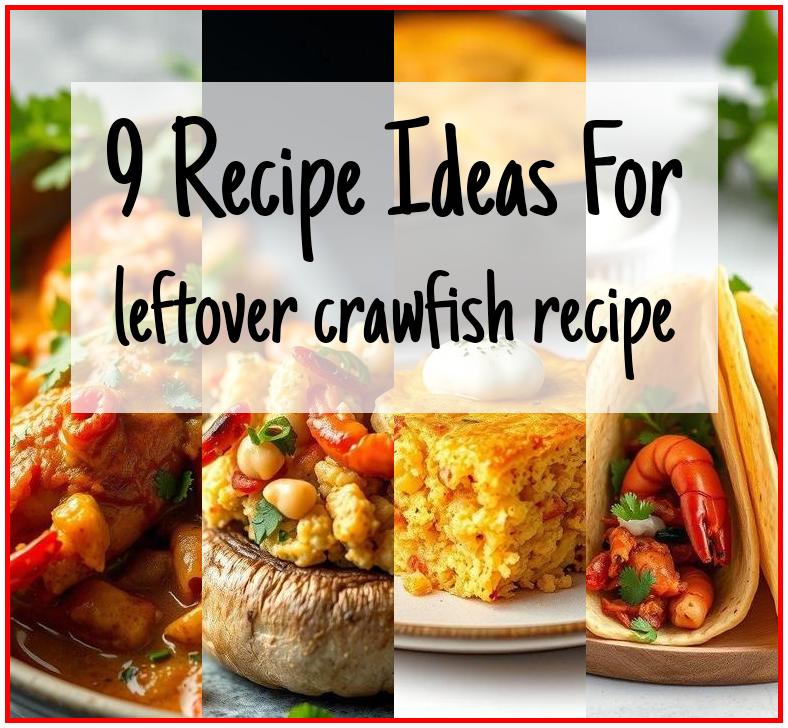 leftover crawfish recipe