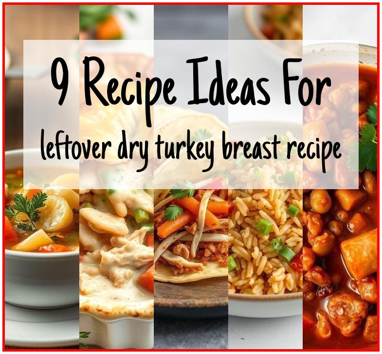 leftover dry turkey breast recipe