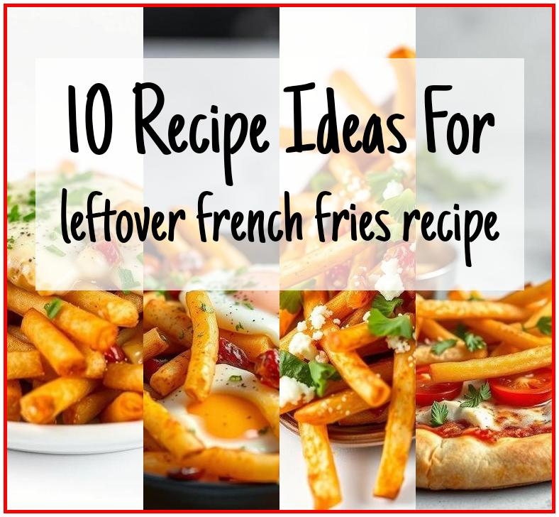 leftover french fries recipe