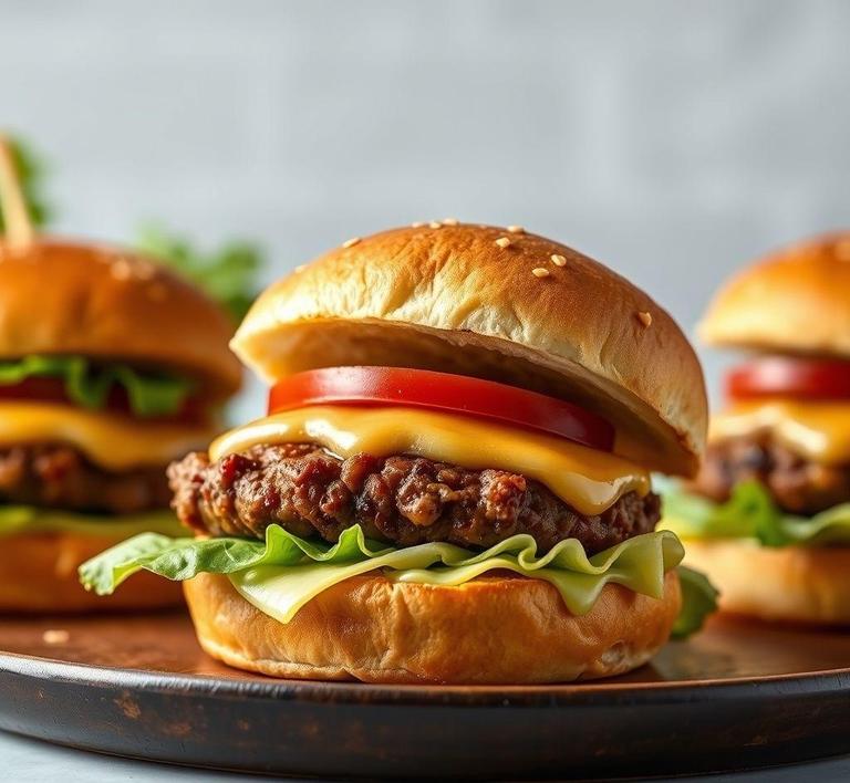 Leftover Hamburger Sliders