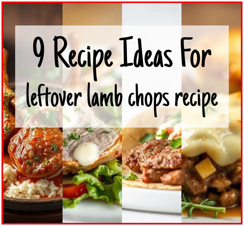 leftover lamb chops recipe