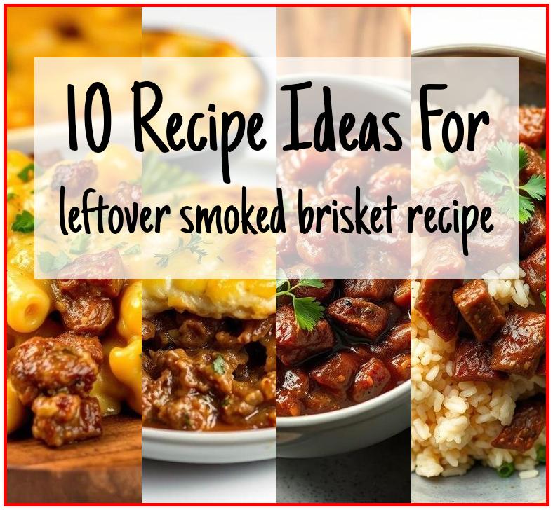 leftover smoked brisket recipe
