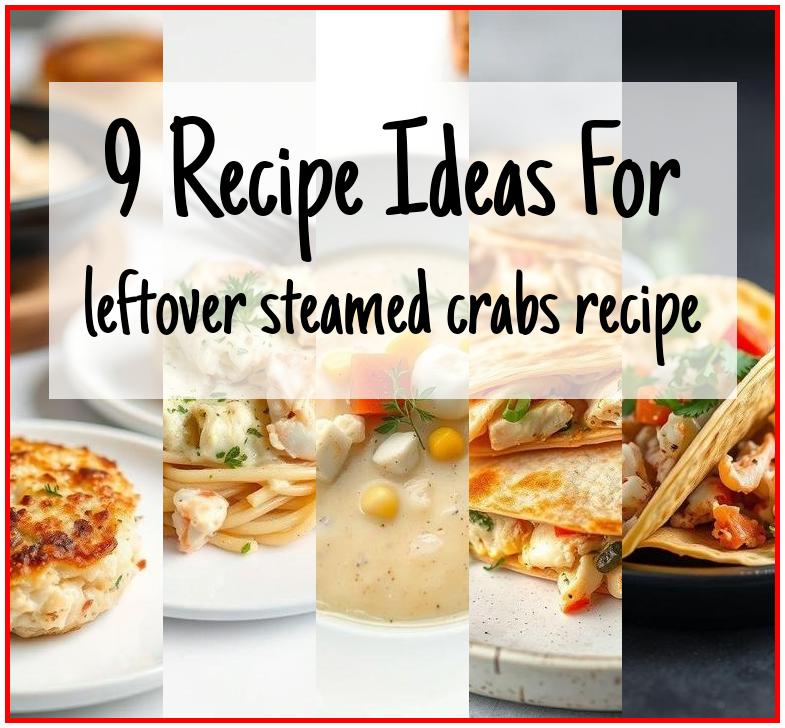 leftover steamed crabs recipe