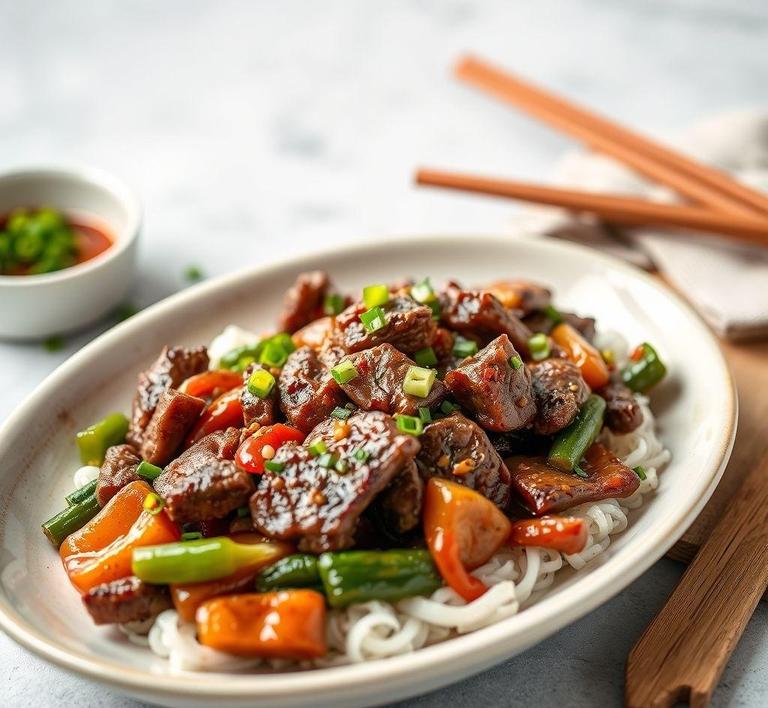 London Broil Beef Stir-Fry