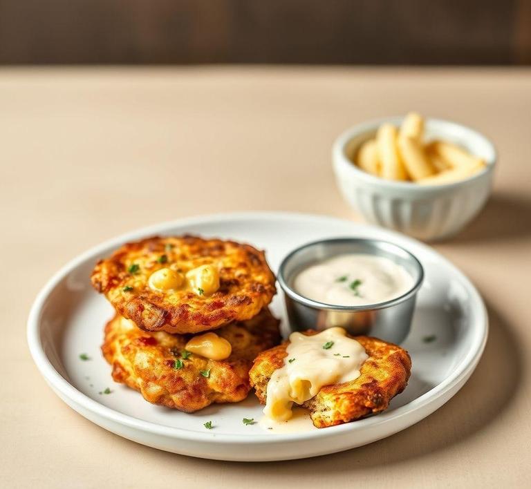 Mac and Cheese Fritters