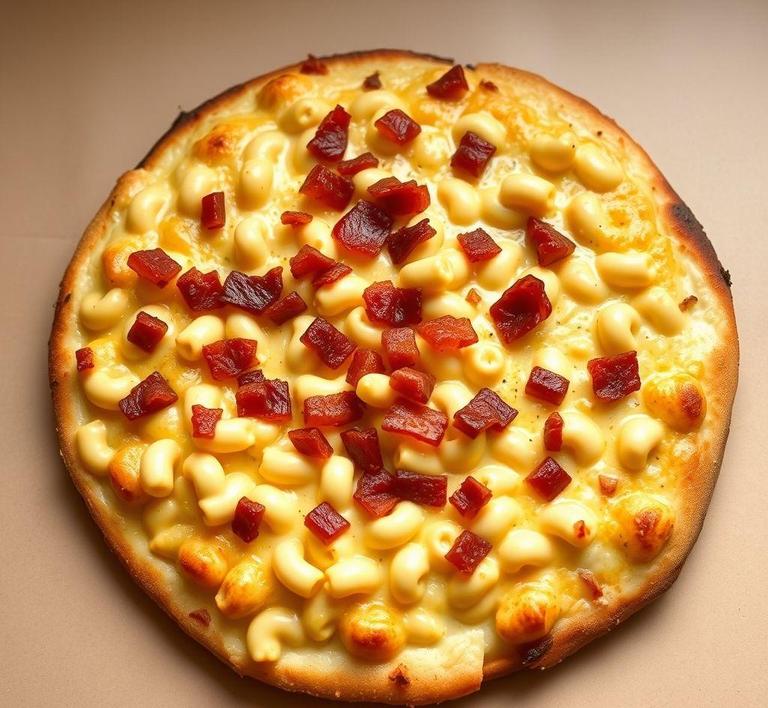 Mac and Cheese Pizza