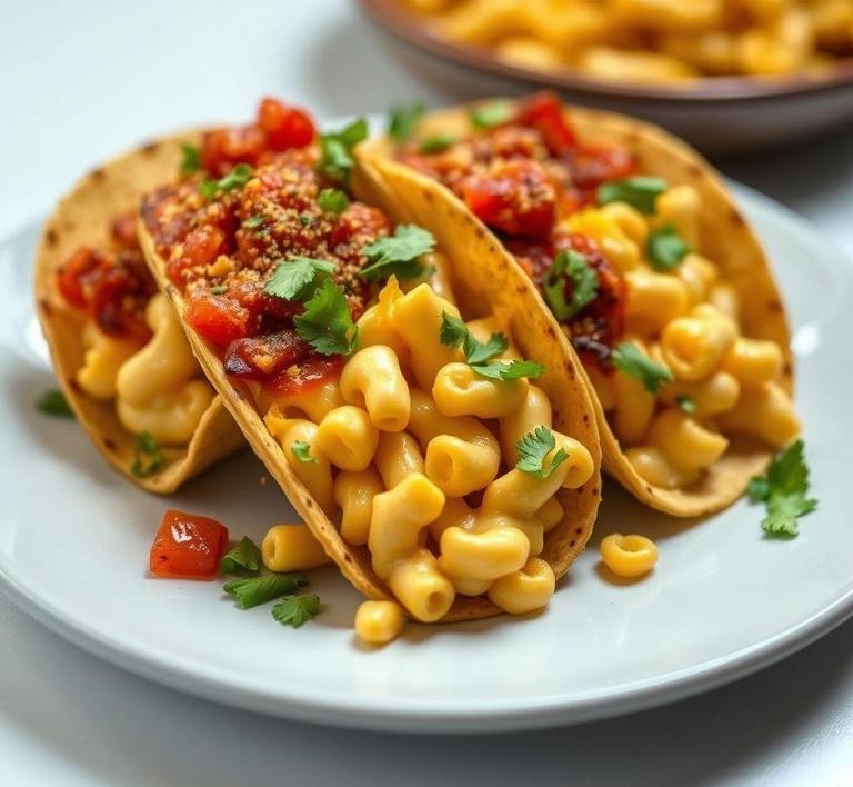 Mac and Cheese Tacos
