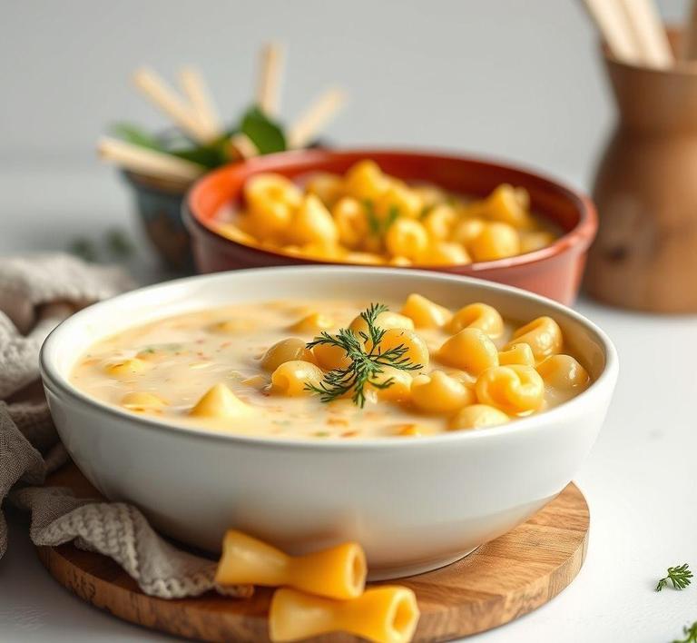 Macaroni and Cheese Soup