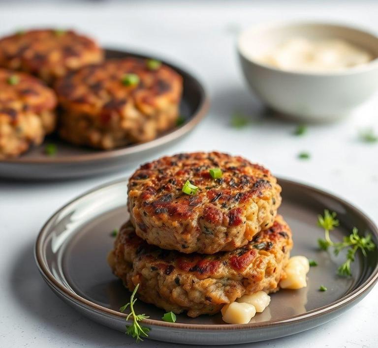 Mashed Potato Meatloaf Patties