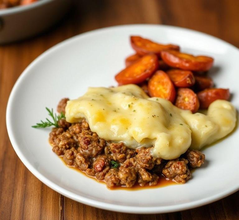 Meatloaf and Mashed Potato Shepherd's Pie