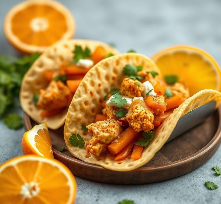 Orange Chicken Tacos