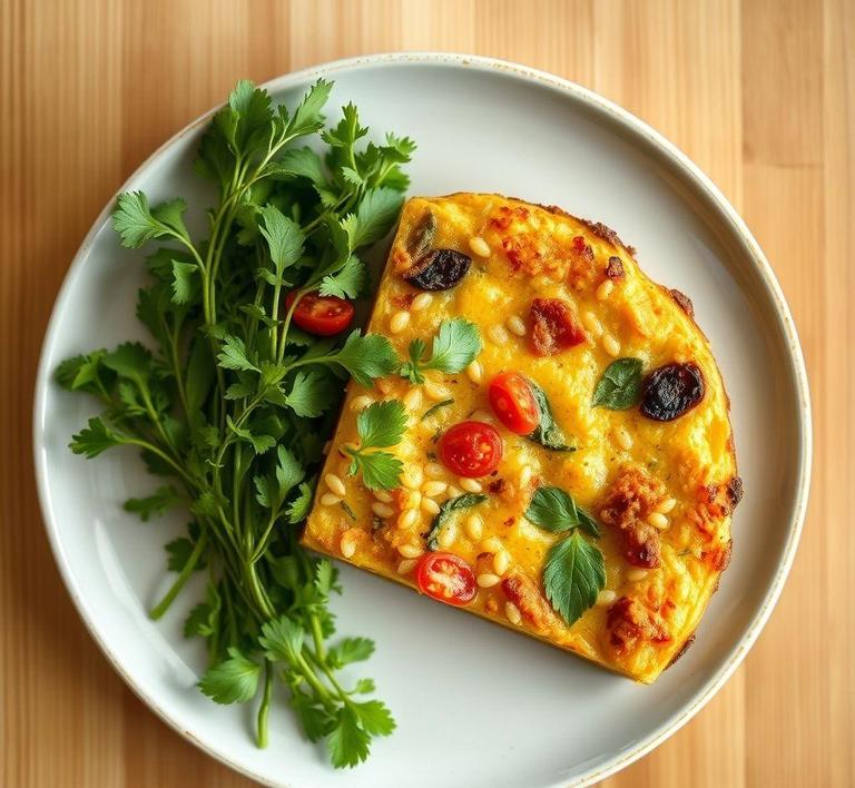 Orzo Frittata