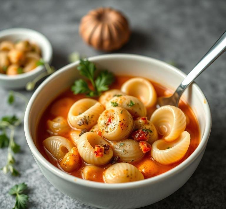 Pasta Shell Soup
