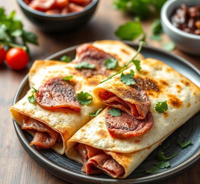 Pastrami Quesadillas