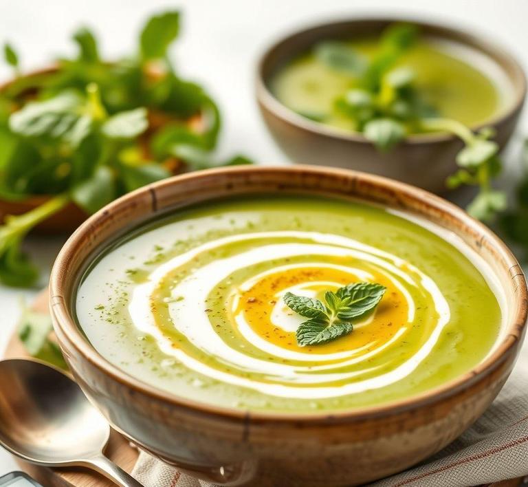 Pea & Mint Soup