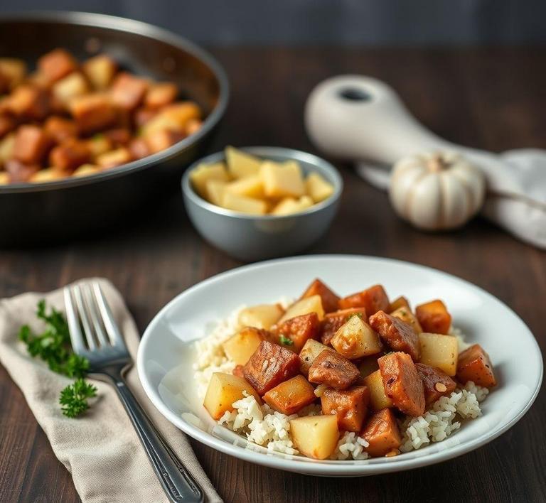 Pork and Potato Hash