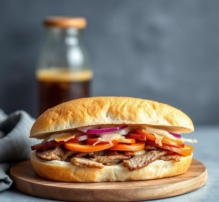 Pork and Sauerkraut Sandwiches