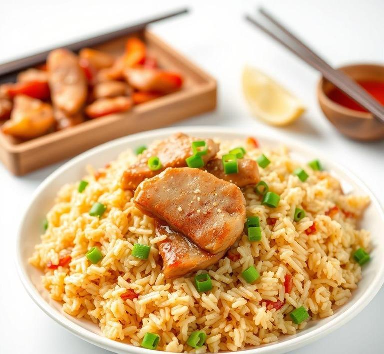 Pork Chop Fried Rice