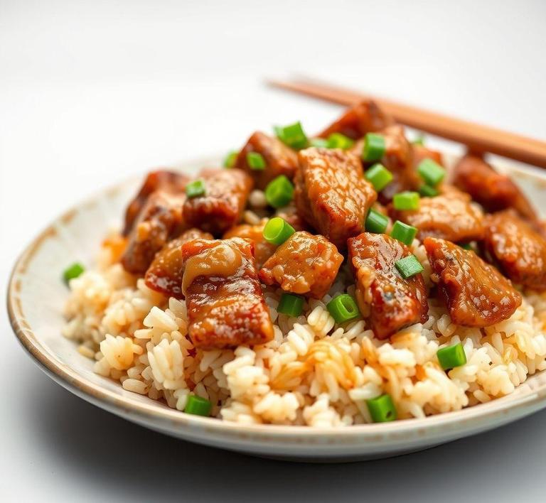 Pork Rib Fried Rice