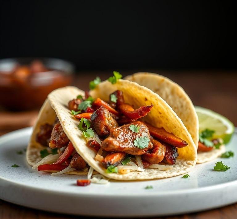 Pork Rib Tacos