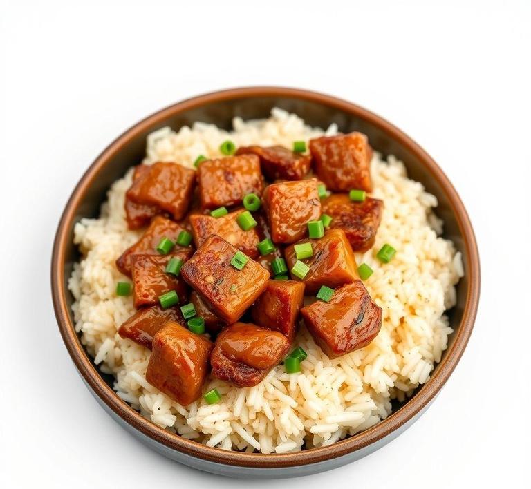Pork Steak Fried Rice