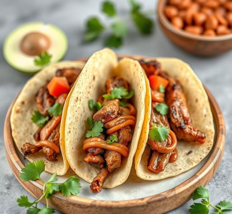 Pork Steak Tacos