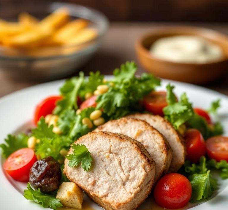 Pork Tenderloin Salad