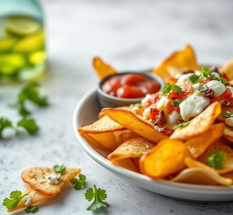 Potato Wedge Nachos